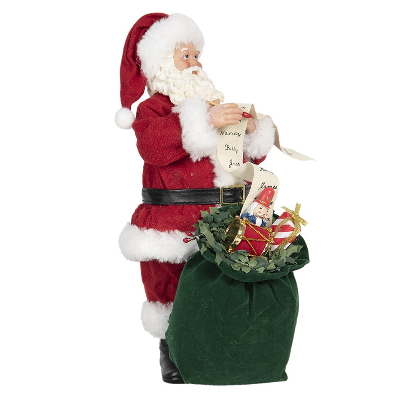 Babbo Natale con sacco - 17x28 cm - Clayre & Eef